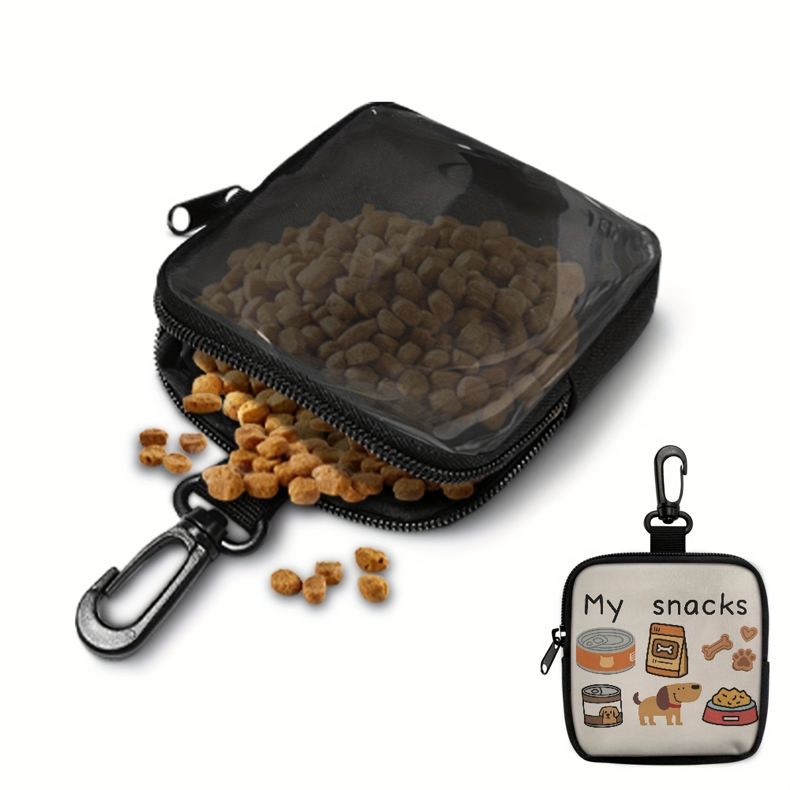 Food Snacks For Camping - Przenośna saszetka na smakołyki dla psa,