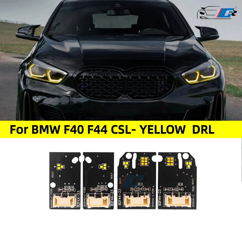 Yellow Food Snacks - Żółte Angel Eyes do BMW serii