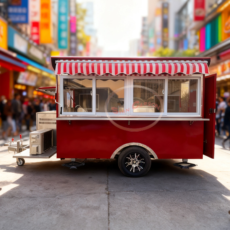 Food Snacks For Camping - Mobilny food truck, wielofunkcyjny food truck,