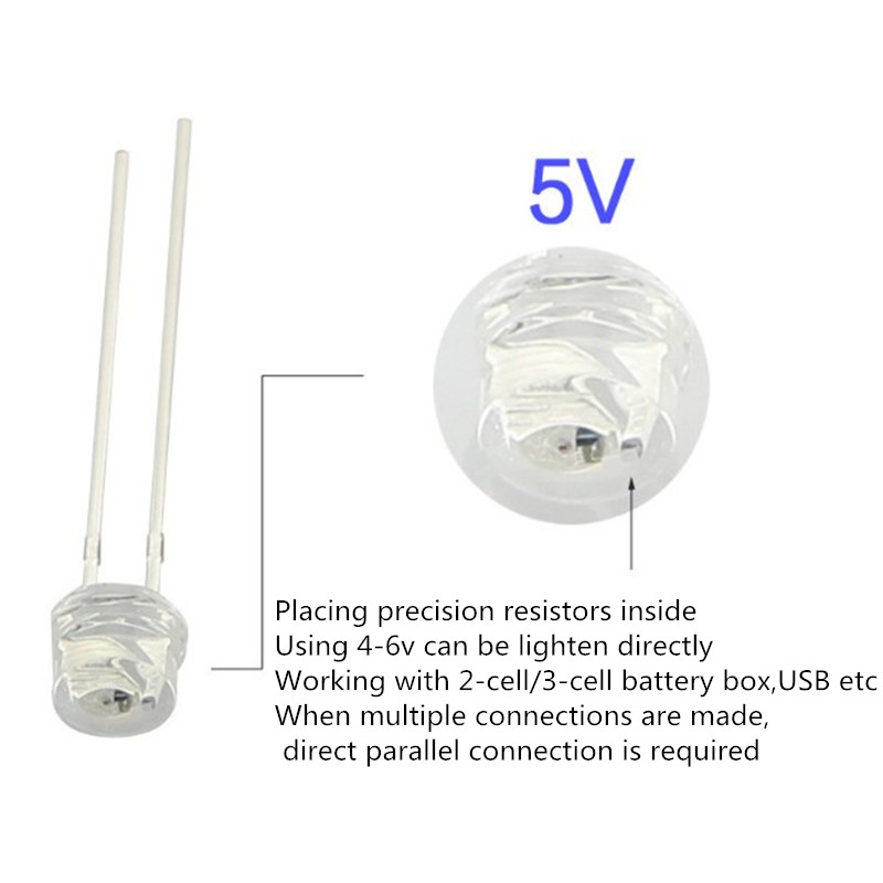 5V 12v LED 5mm 3mm koralik SMD – Yellow Food Snacks recenzja i cena