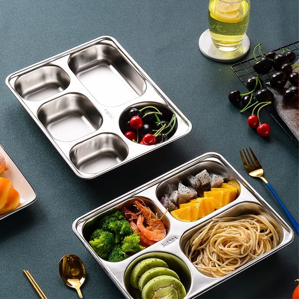 Talerze obiadowe ze stali nier – Food Platter Snacks recenzja i cena