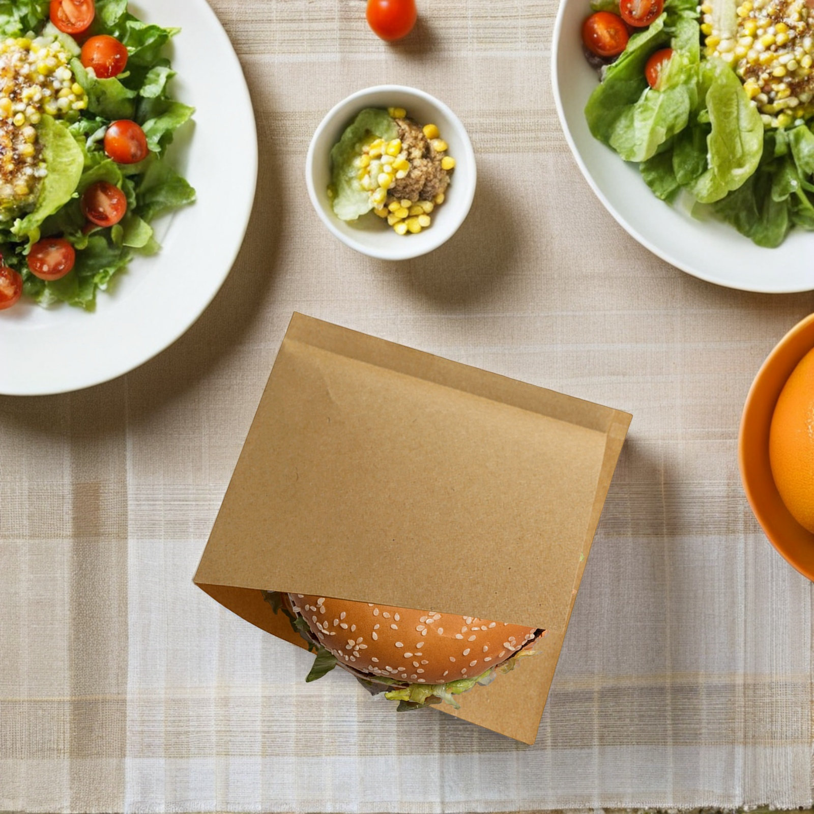 100 szt. papierowych torebek t – Food Snacks Quantity recenzja i cena
