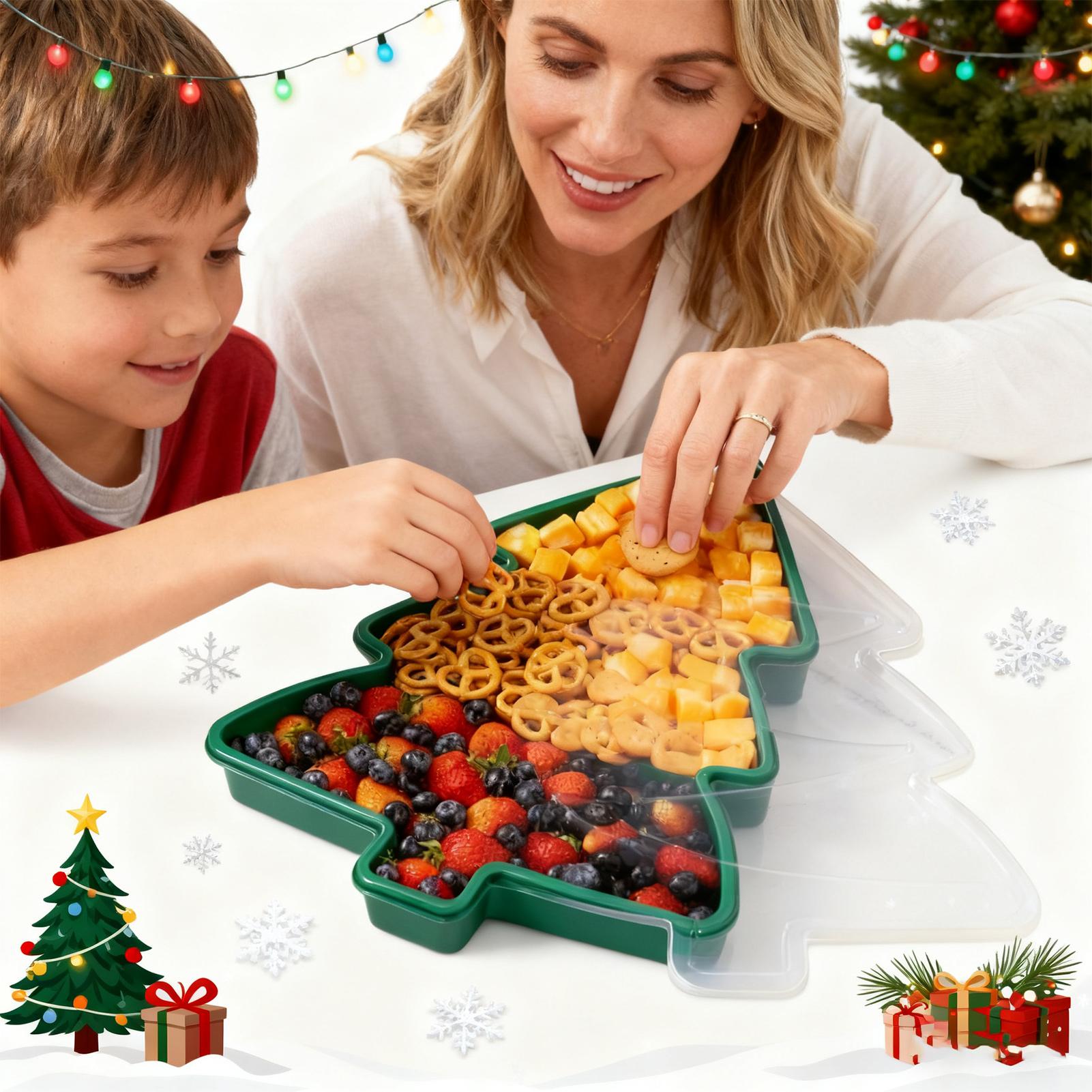 Taca świąteczna na przekąski,  – Food Platter Snacks recenzja i cena