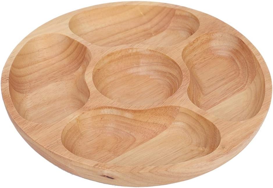 Taca dzielona na 5 sekcji, dre – Food Platter Snacks recenzja i cena