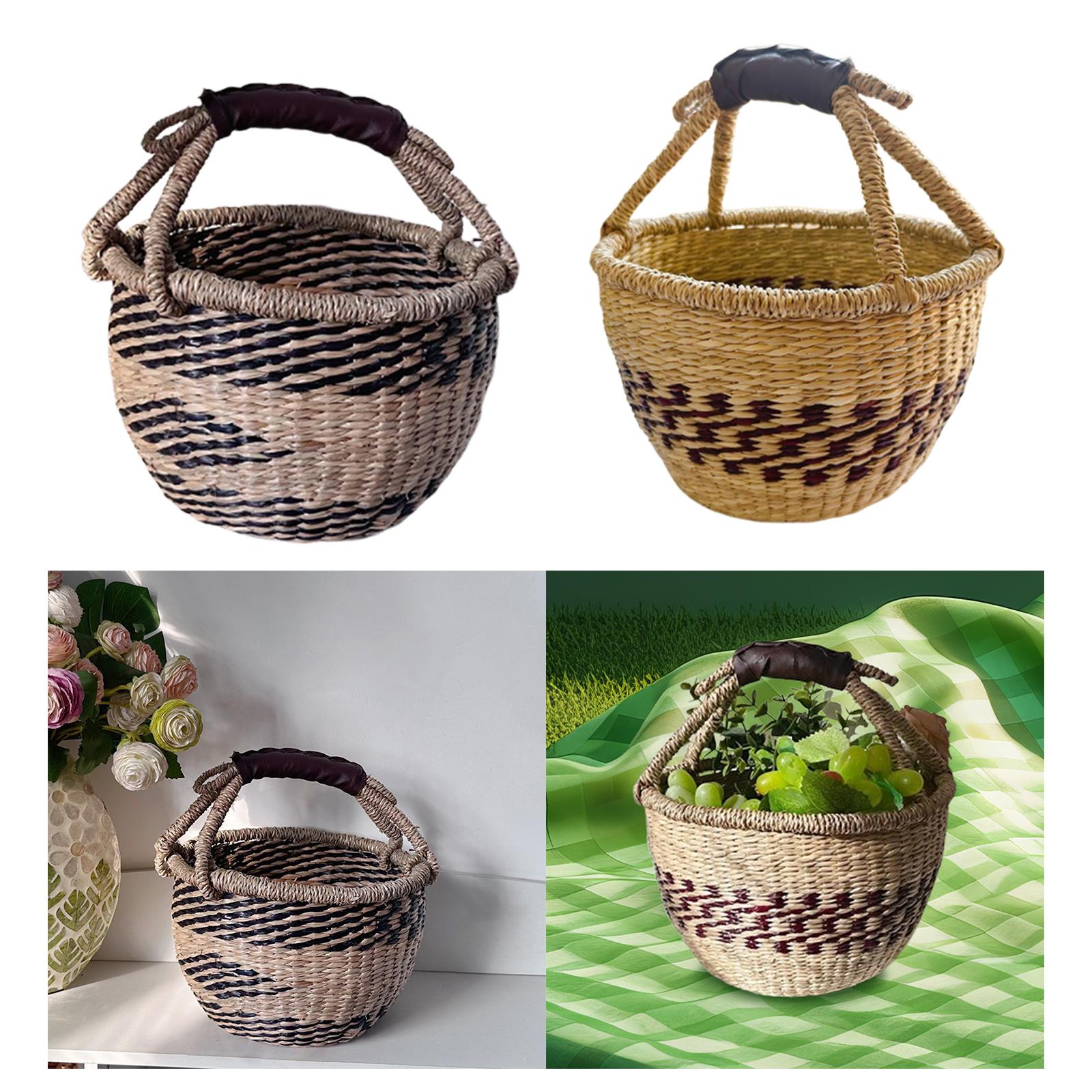 Ręcznie pleciony kosz piknikow – Food Snacks For Camping recenzja i cena