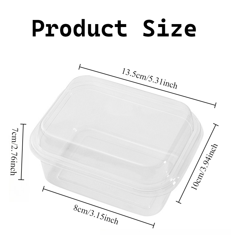 10/20 SZT. Jednorazowe Kwadrat – Food Snacks Packaging recenzja i cena