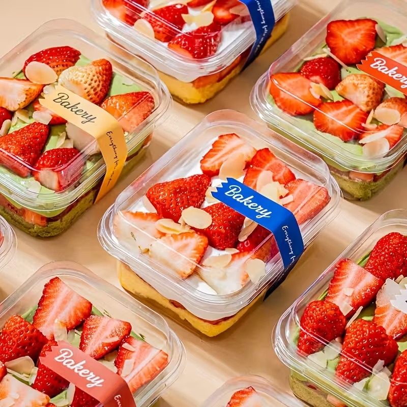 10/20 SZT. Jednorazowe Kwadrat – Food Snacks Packaging recenzja i cena
