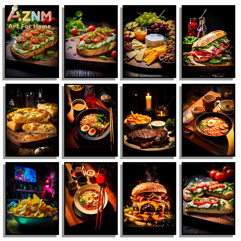 AZNM Gourmet Food Canvas Poste – Food Platter Snacks recenzja i cena