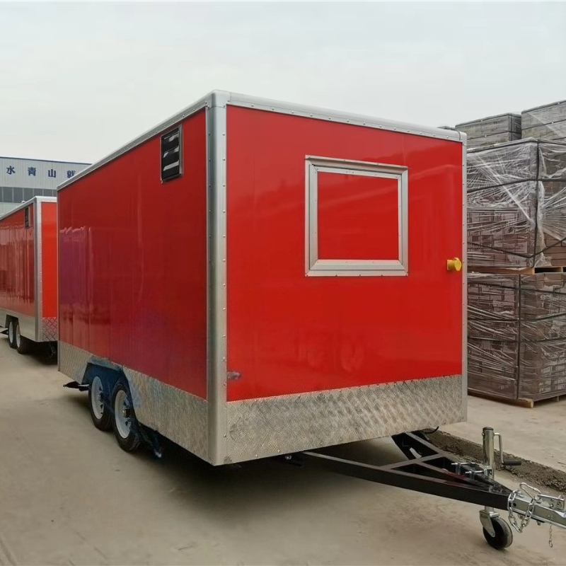 Przenośny food truck i przycze – Food Snacks For Camping recenzja i cena