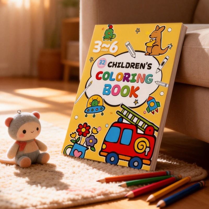 Książeczka do rysowania dla dz – Food Snacks Coloring Book recenzja i cena