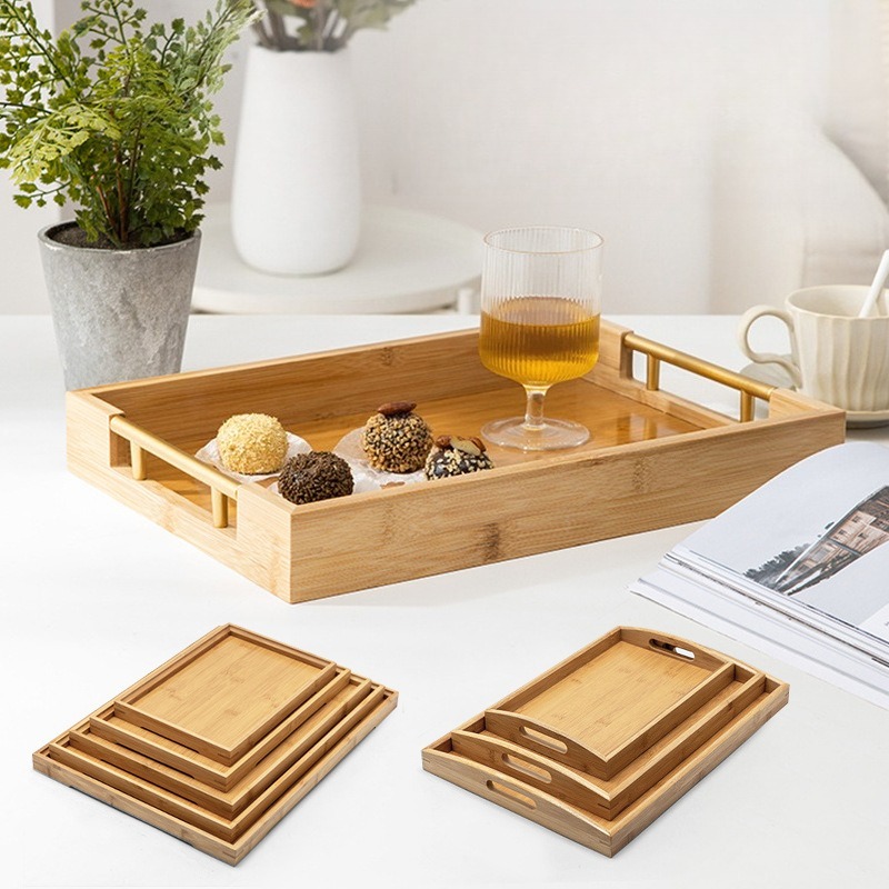 Naturalny bambusowy zestaw tac – Food Platter Snacks recenzja i cena